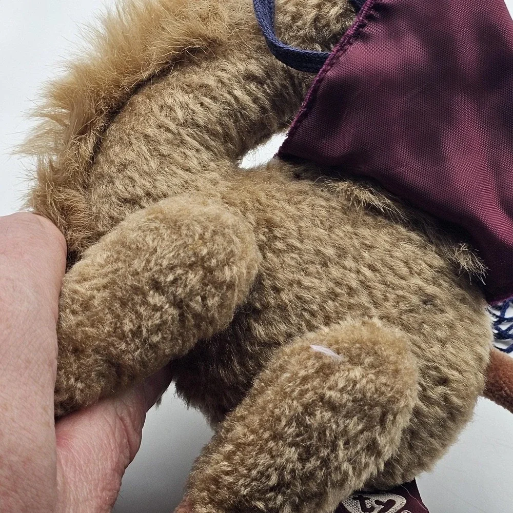 Vintage Ty Camel Plush‎ Stuffed Animal Toy Small Brown Saddle 1993 Washable Cute